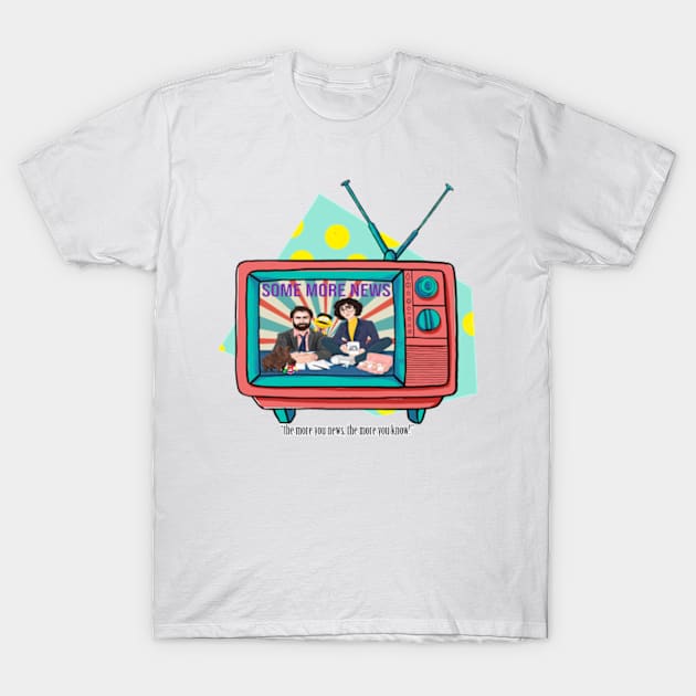 retro - some more news tv T-Shirt by unknow user